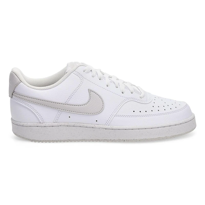 Men's Court Version Lo NN Lace Up Sneaker - White/