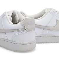Baskets  lacets COURT VERSION LO NN, blanc/gris,