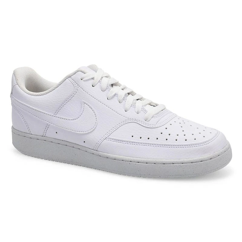 Baskets  lacets COURT VERSION LO NN, blanc/gris,