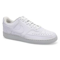 Baskets  lacets COURT VERSION LO NN, blanc/gris,
