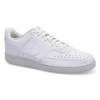 Baskets  lacets COURT VERSION LO NN, blanc/gris,