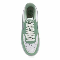 Women's Court Vision Lace Up Sneaker - Steam/Metal