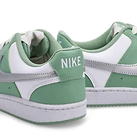 Women's Court Vision Lace Up Sneaker - Steam/Metal
