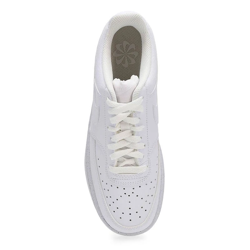 Baskets  lacets COURT VISION, blanc/blanc, femmes