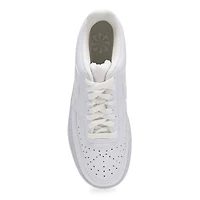 Baskets  lacets COURT VISION, blanc/blanc, femmes