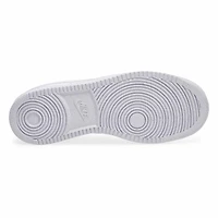 Baskets  lacets COURT VISION, vapeur/argent mtal