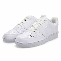 Women's Court Vision Lace Up Sneaker - Steam/Metal