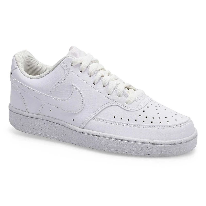 Baskets  lacets COURT VISION, blanc/blanc, femmes