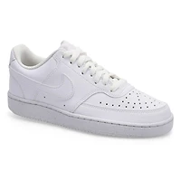 Baskets  lacets COURT VISION, blanc/blanc, femmes