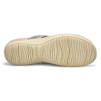 Women's Dillion Shine Casual Thong Sandal - Cream
