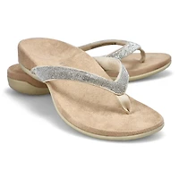 Tong décontractée DILLION SHINE, noir, femmes