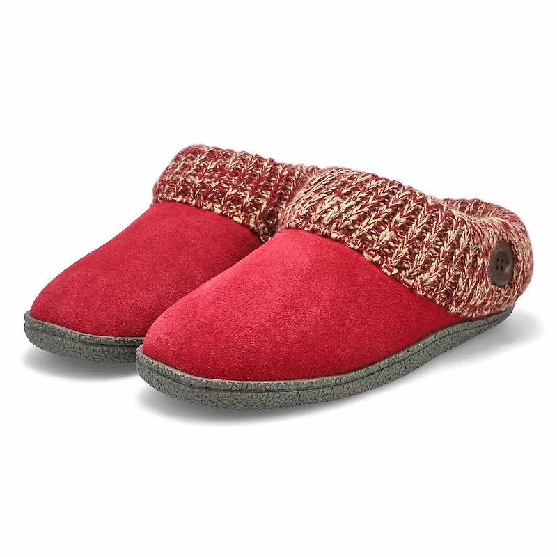 Women's Dini Memory Foam Slipper - Burgundy