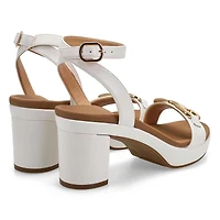 Sandale habille en cuir DIXIE, noir, femmes