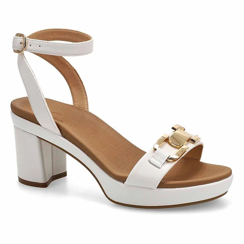 Sandale habille en cuir DIXIE, noir, femmes