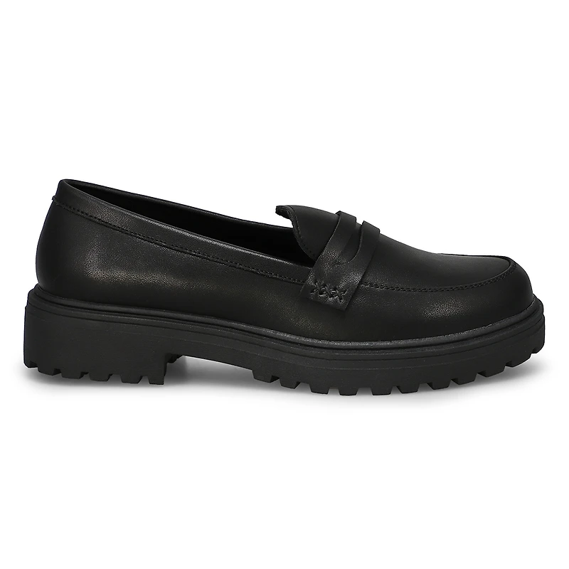 Women's  Dotty3 Leather Penny Loafer - Black