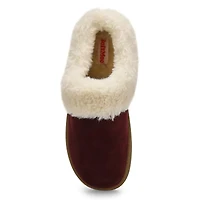 Women's  Dream Open Back Slipper - Burgundy