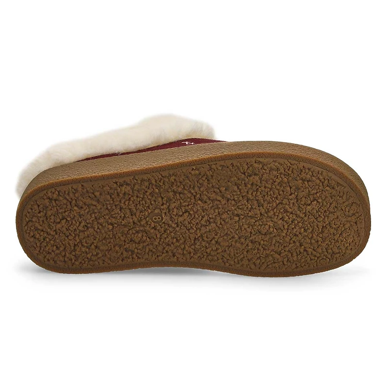 Women's  Dream Open Back Slipper - Burgundy