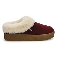 Women's  Dream Open Back Slipper - Burgundy