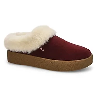 Women's  Dream Open Back Slipper - Burgundy
