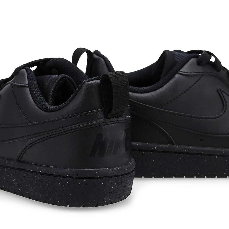 Kids'  Court Borough Low Recraft Sneaker - Black/B