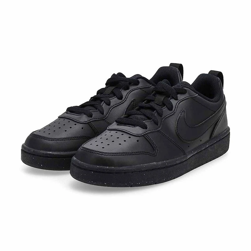 Kids'  Court Borough Low Recraft Sneaker - Black/B