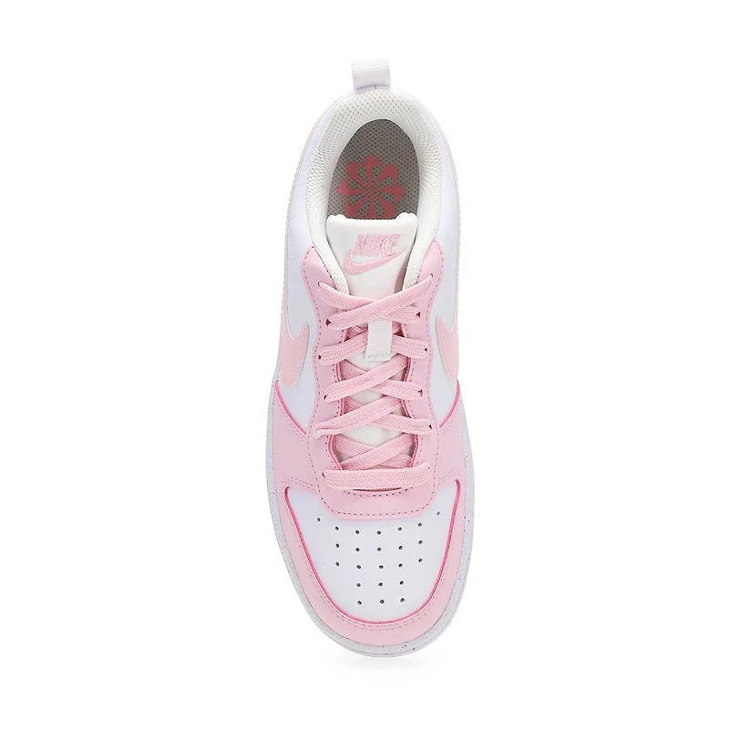 Girls'  Court Borough Low Recraft BG Sneaker - Whi