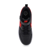 Boys'  Court Borough Low Recraft Sneaker - Black/R