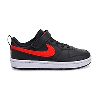 Boys'  Court Borough Low Recraft Sneaker - Black/R