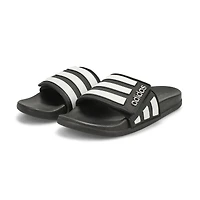 Kid's Adilette Comfort Adustable K Slide - Black/W