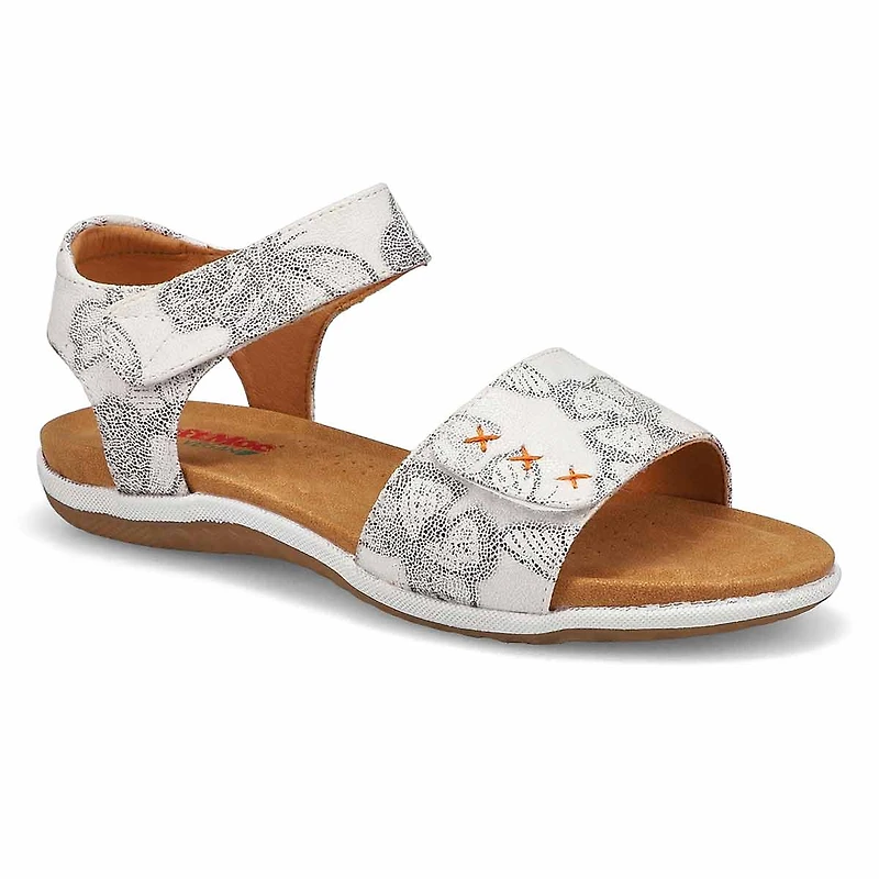 Ladies Elena 01 Vegan Sandal - Beach Floral
