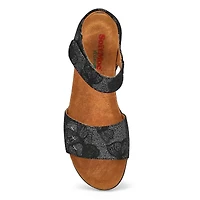 Ladies Elena 01 Vegan Sandal - Beach Floral