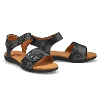 Ladies Elena 01 Vegan Sandal - Beach Floral