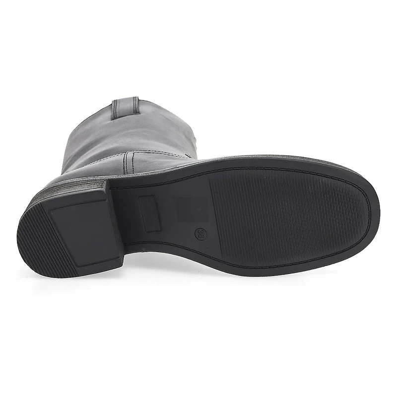 Women's  Ellis Leather Ankle Boot - Black