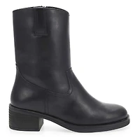 Women's  Ellis Leather Ankle Boot - Black