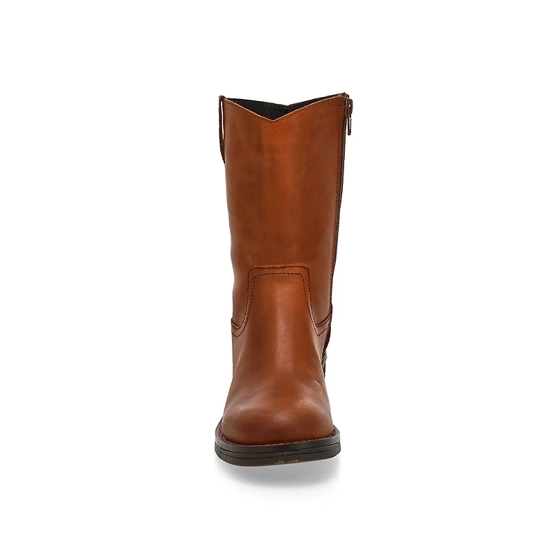Women's  Ellis Leather Ankle Boot - Cognac Berlin