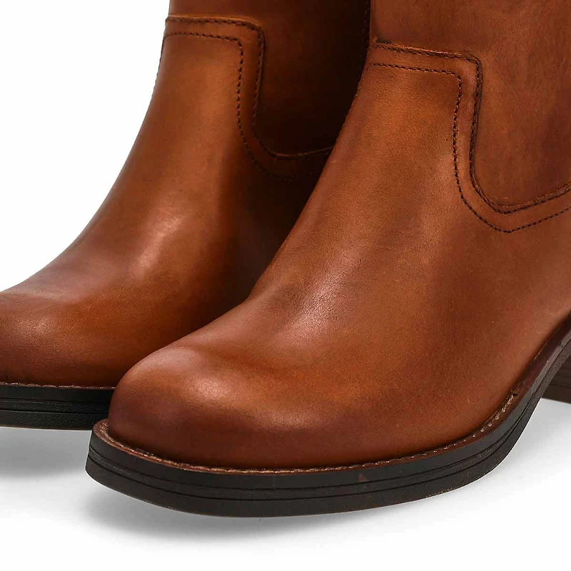 Women's  Ellis Leather Ankle Boot - Cognac Berlin