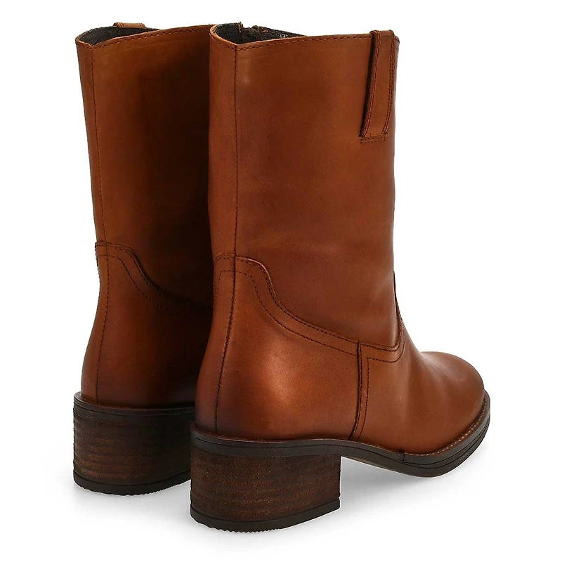 Women's  Ellis Leather Ankle Boot - Black