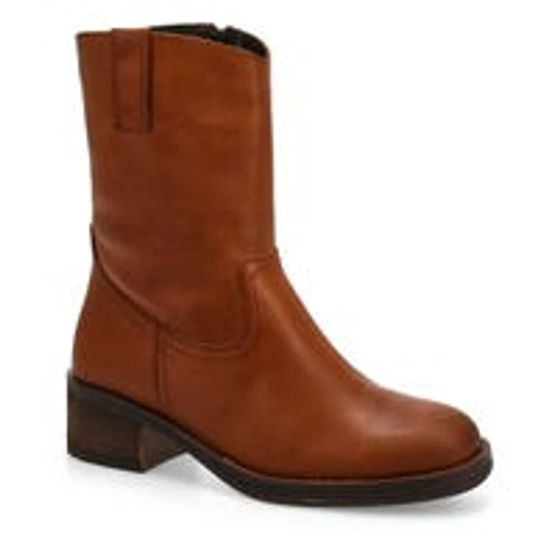Bottine en cuir ELLIS, noir, femmes