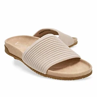 Claquette dcontracte EVIE KNIT, crme, femmes