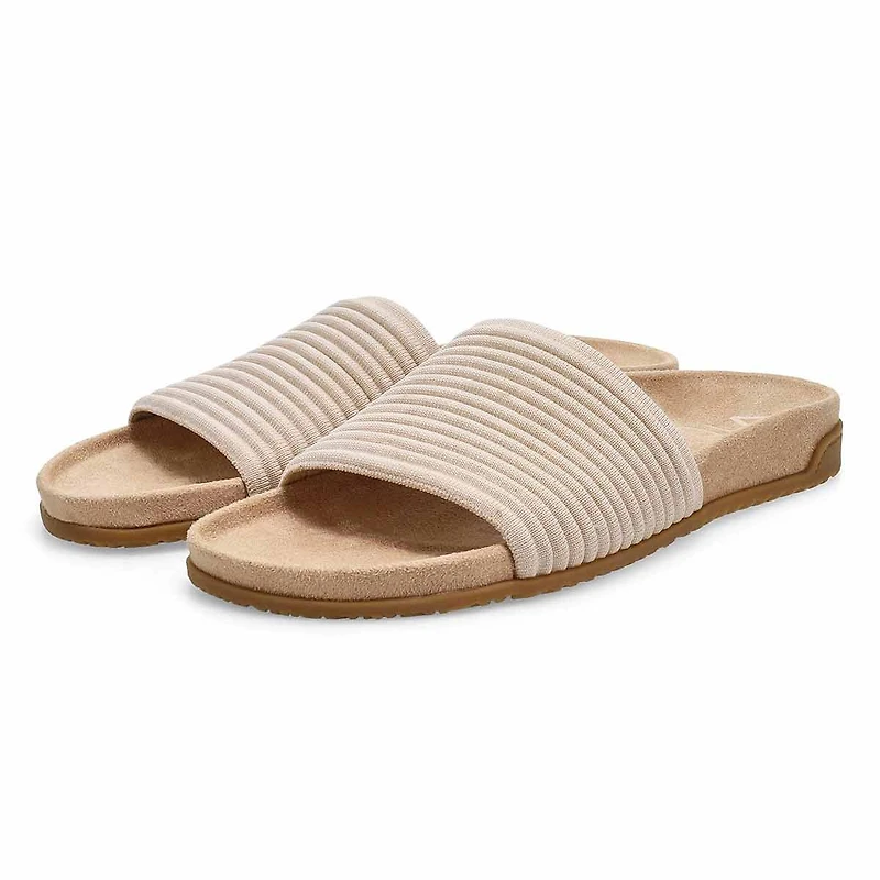 Claquette dcontracte EVIE KNIT, crme, femmes