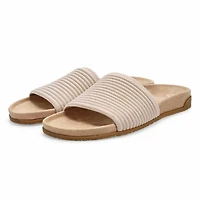 Claquette dcontracte EVIE KNIT, crme, femmes
