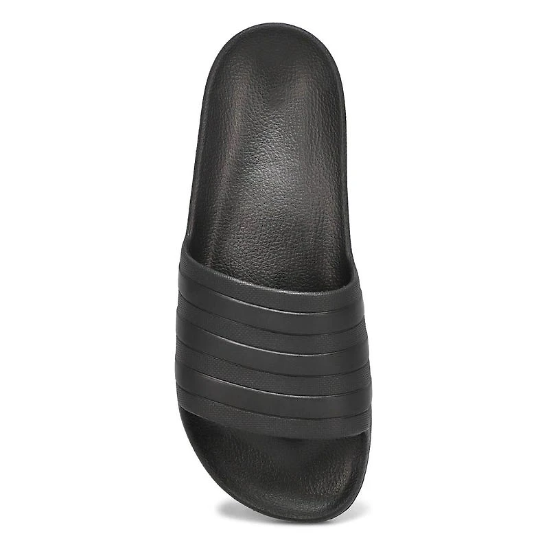 Women's Adilette Aqua Slide Sandal - Black/White