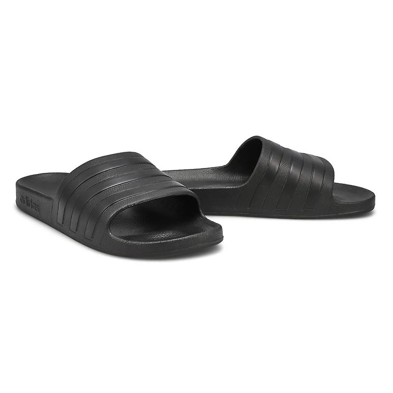 Women's Adilette Aqua Slide Sandal - Black/White