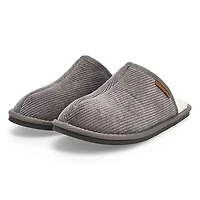 Men's Fella Open Back Slipper - Black