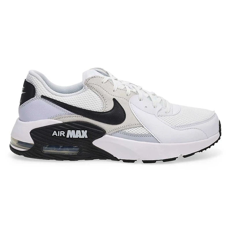 Men's Air Max Excee Lace Up Sneaker - White/Black/