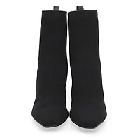 Women's  Freida Heeled Ankle Boot - Black