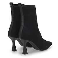 Women's  Freida Heeled Ankle Boot - Black