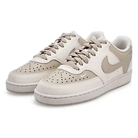 Women's Court Vision Lace Up Sneaker - Steam/Metal