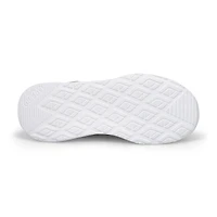 Girls' Questar Flow K Running Shoe - Navy/Yellow