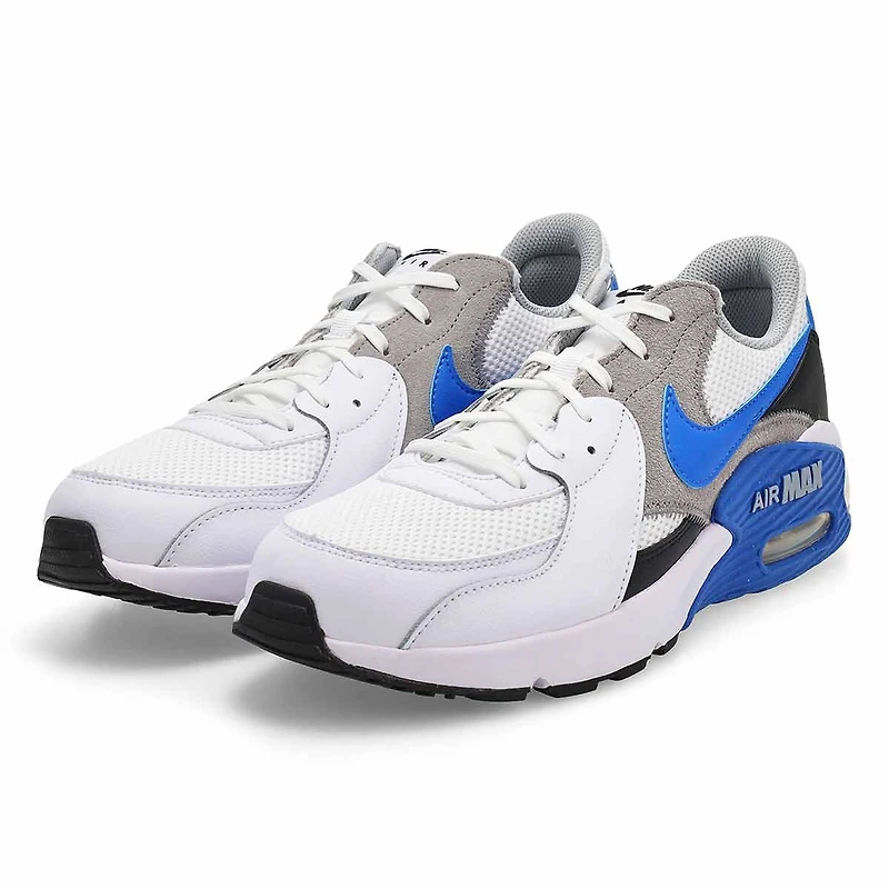 Men's Air Max Excee Lace Up Sneaker - White/Blue C